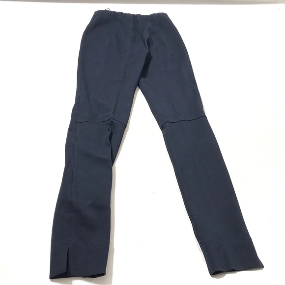 Sharis Women’s Mid Rise Straight Leg Dress Pants Blue Size IT 38 Italian Work - Picture 5 of 5